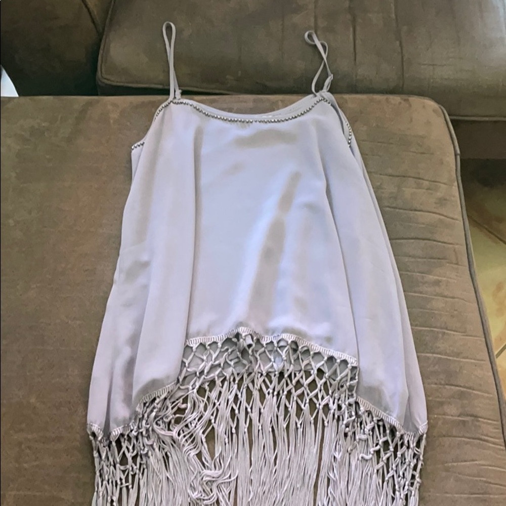 Buckle Fringe top
